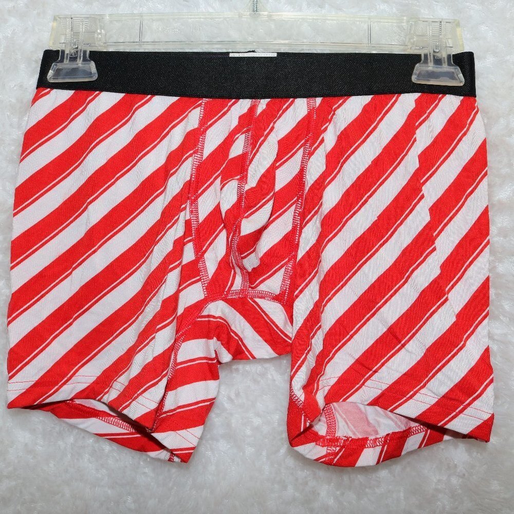 MeUndies mens Peppermint Stripe small boxer brief New